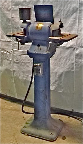 5" BALDOR ... PEDESTAL GRINDER